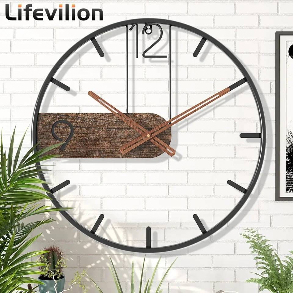 Superbe horloge murale vintage classique